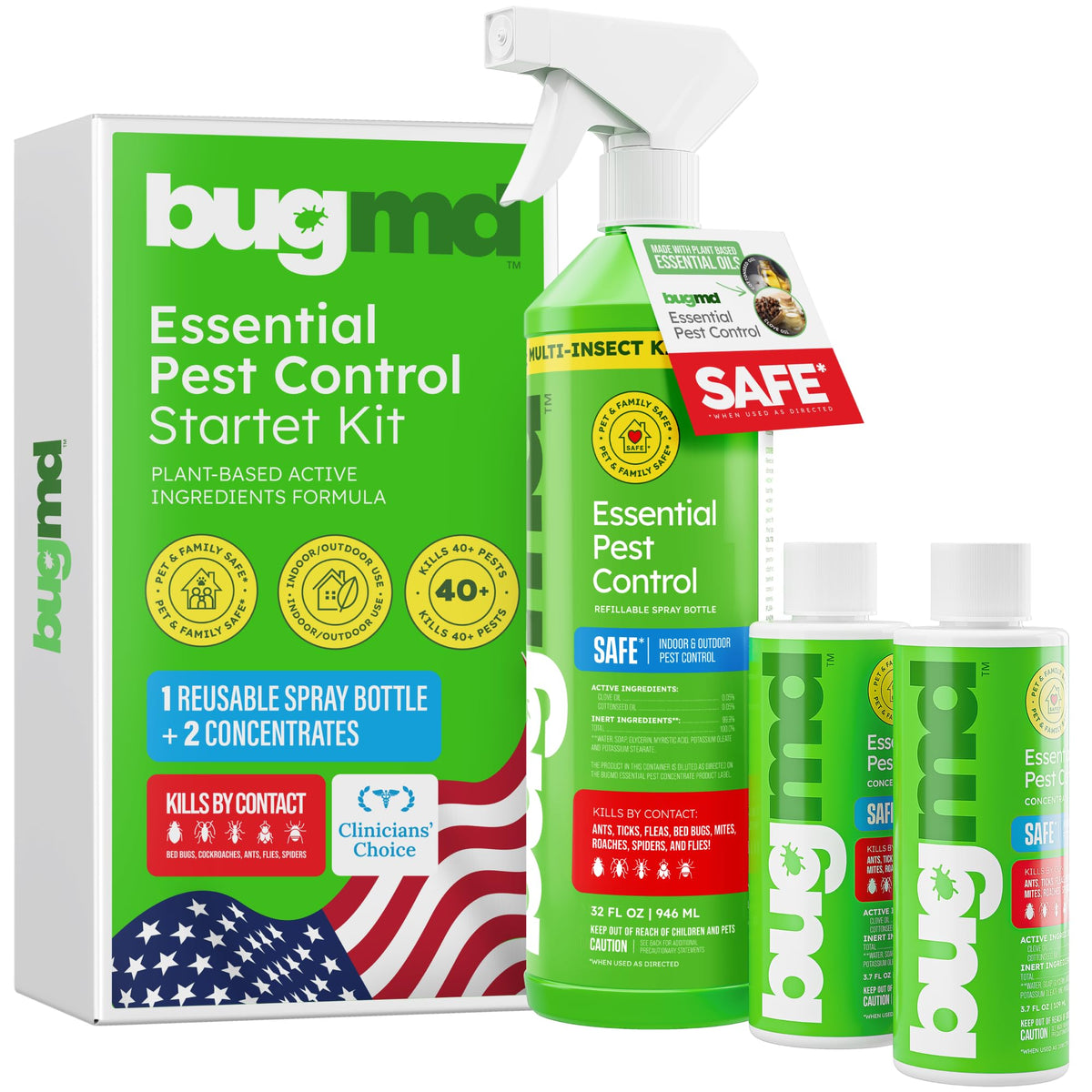 Pet Safe Bed Bug Roach and Ant Killer 64 oz Y488503