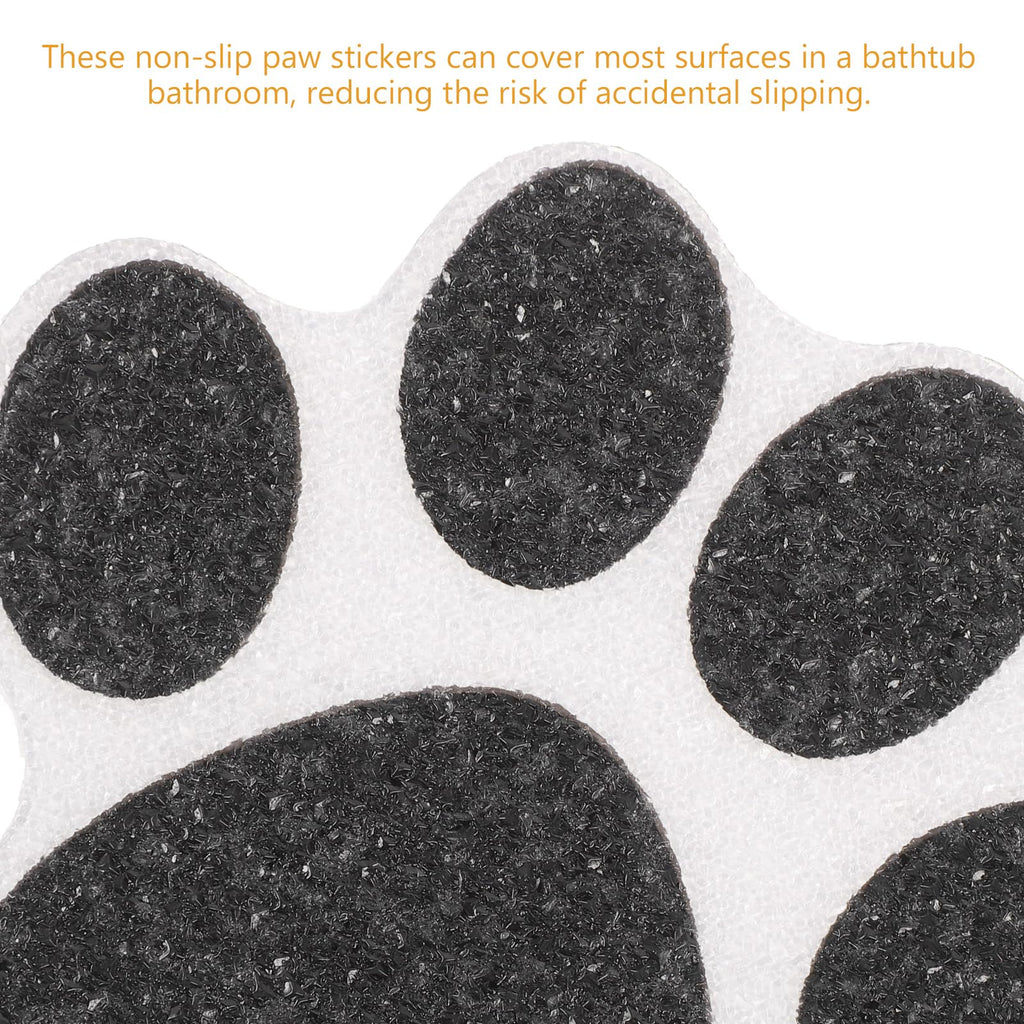 Non Slip Bathtub Stickers 10 pcs Dog Paw Decals F585