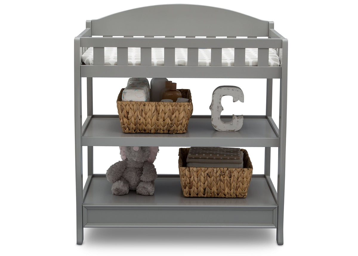 Grey Infant Changing Table with Pad N2930