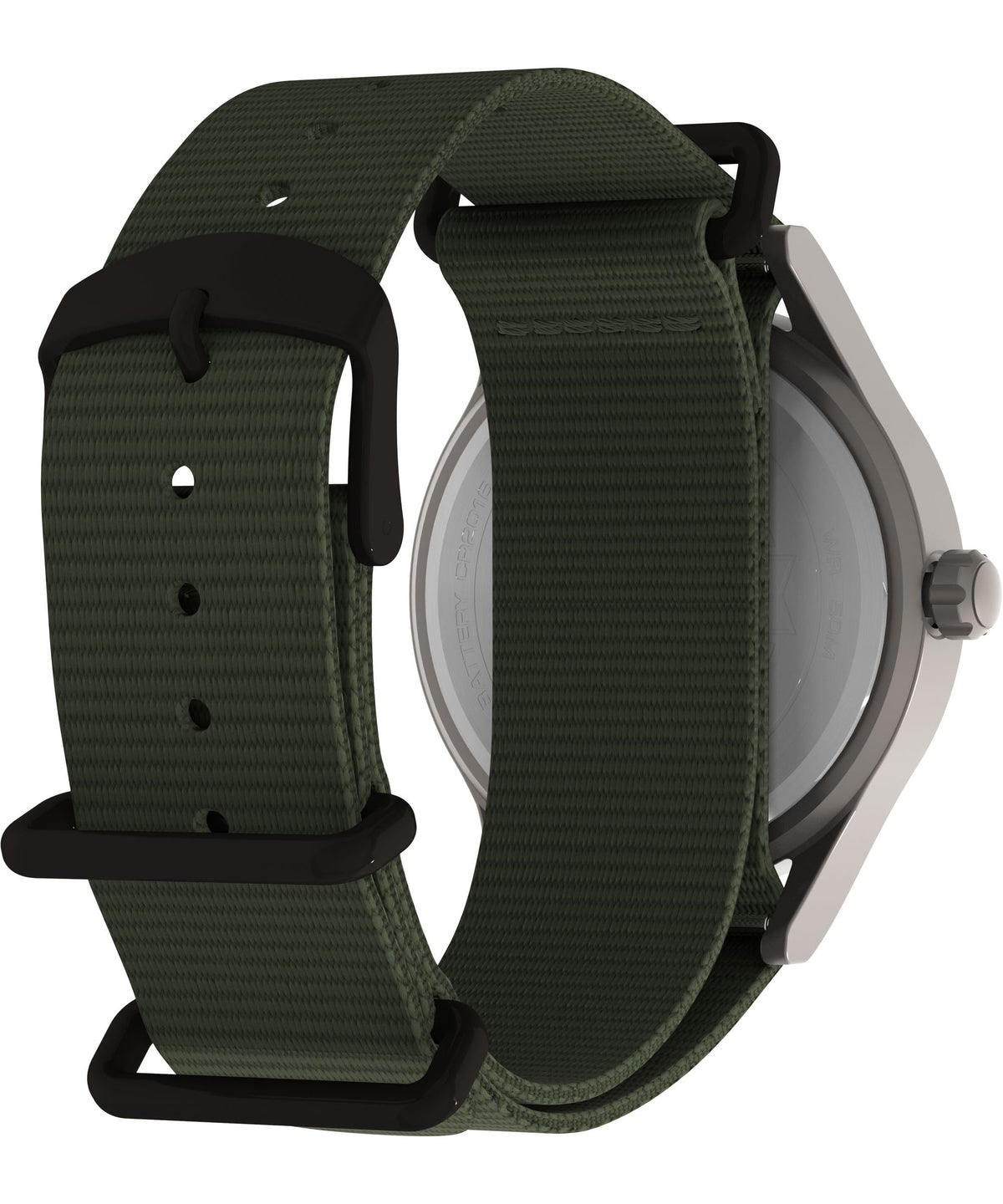40mm Analog Watch with Luminous Hands and 50M Water Resistance O418344