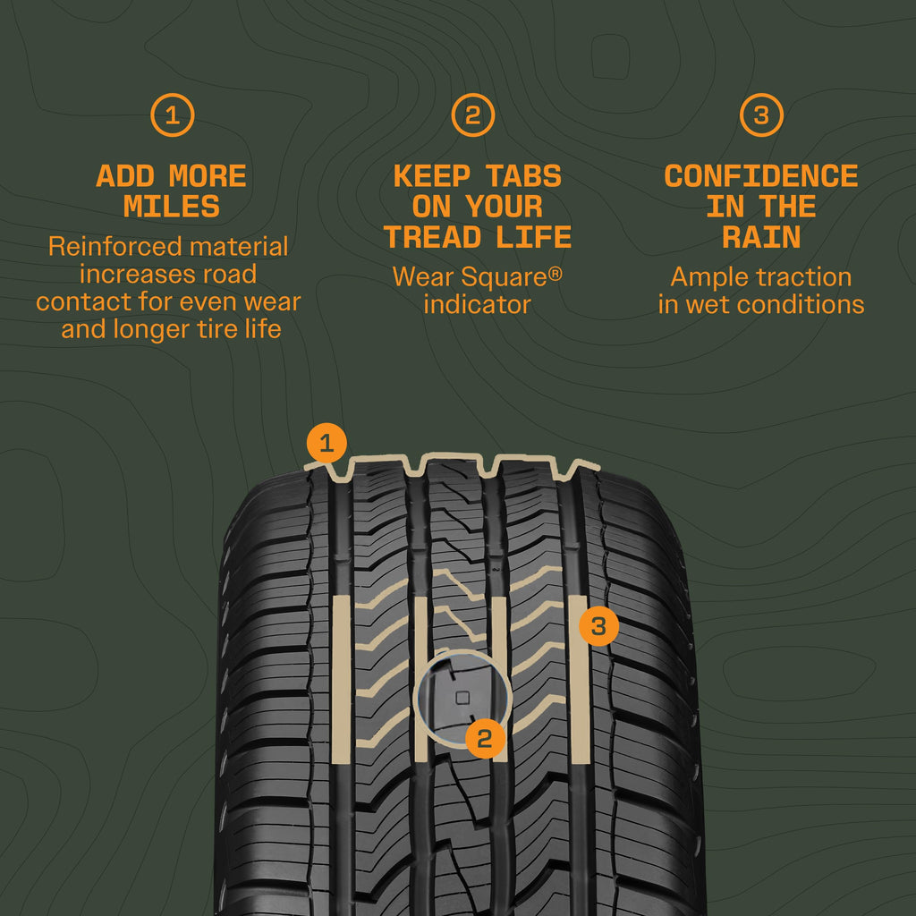 All-Season 225/60R17 99H Tire K7467