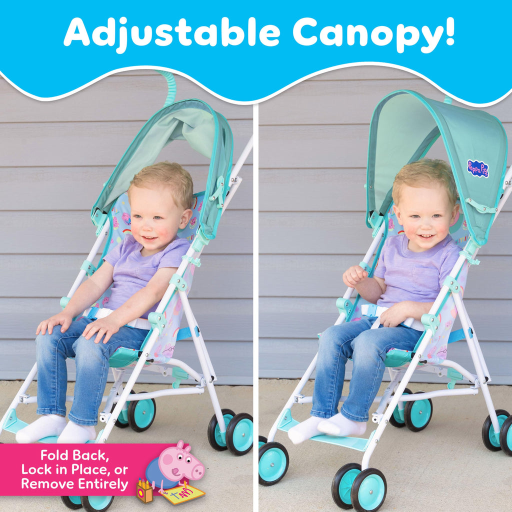 Lightweight Foldable Umbrella Stroller with 3-Point Harness B774490