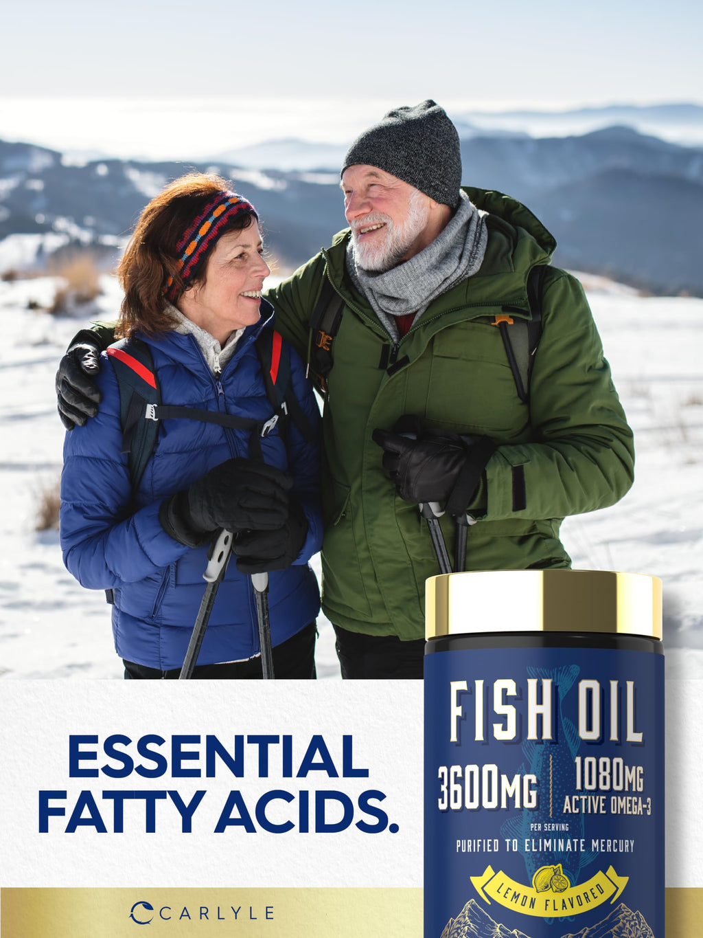 Fish Oil 3600mg 1080mg Omega 3 120 Count U573247
