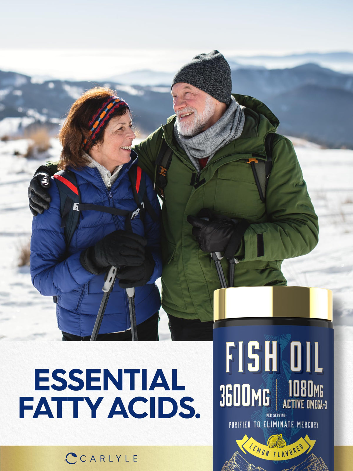 Fish Oil 3600mg 1080mg Omega 3 120 Count U573247
