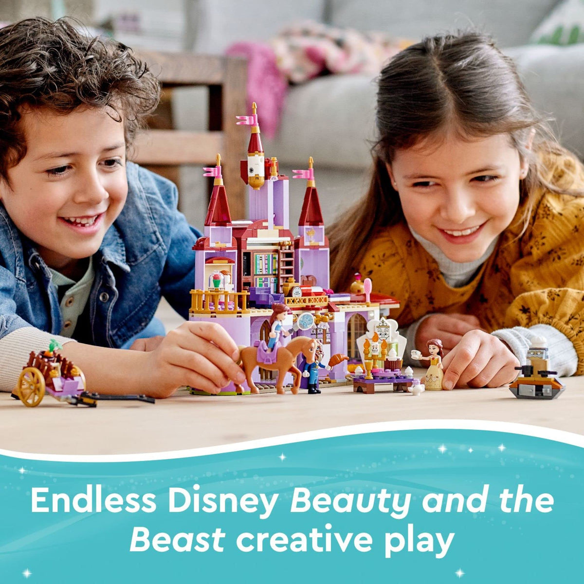 Building Toy with Horse Toy, Mini-Doll Figures, Plus Accessories Z9525