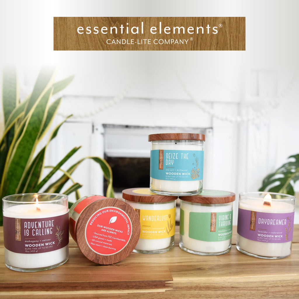 16 oz Wood Wick Scented Candle Q15715