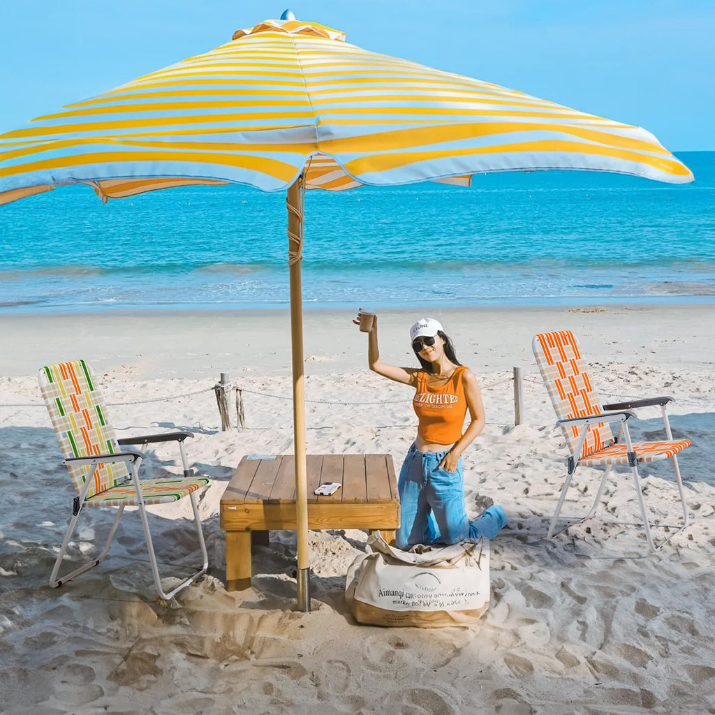 Folding Camping Chairs Set of 2 Steel J343