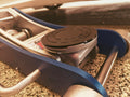 Low-Profile Aluminum Racing Floor Jack Saddle Pad O39635