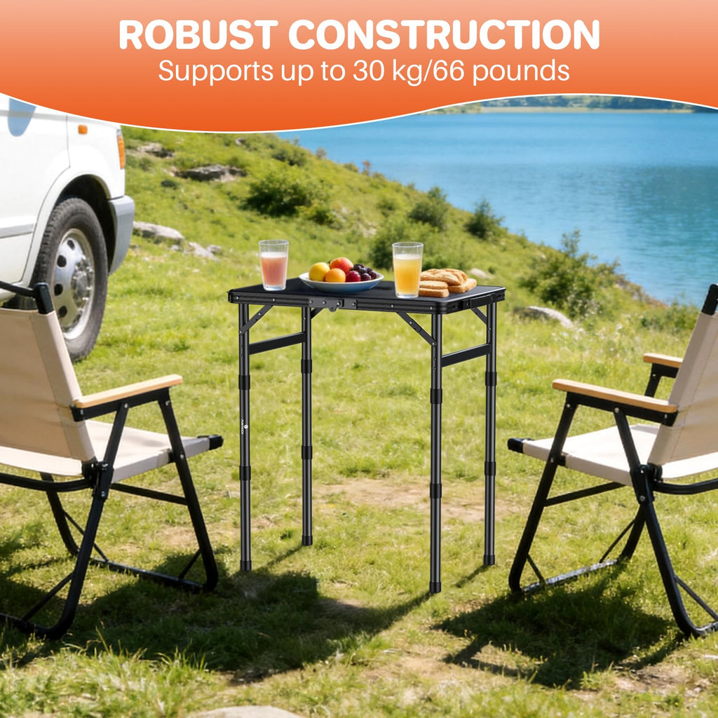 Waterproof Camping Tables with Plastic Tabletop R4776
