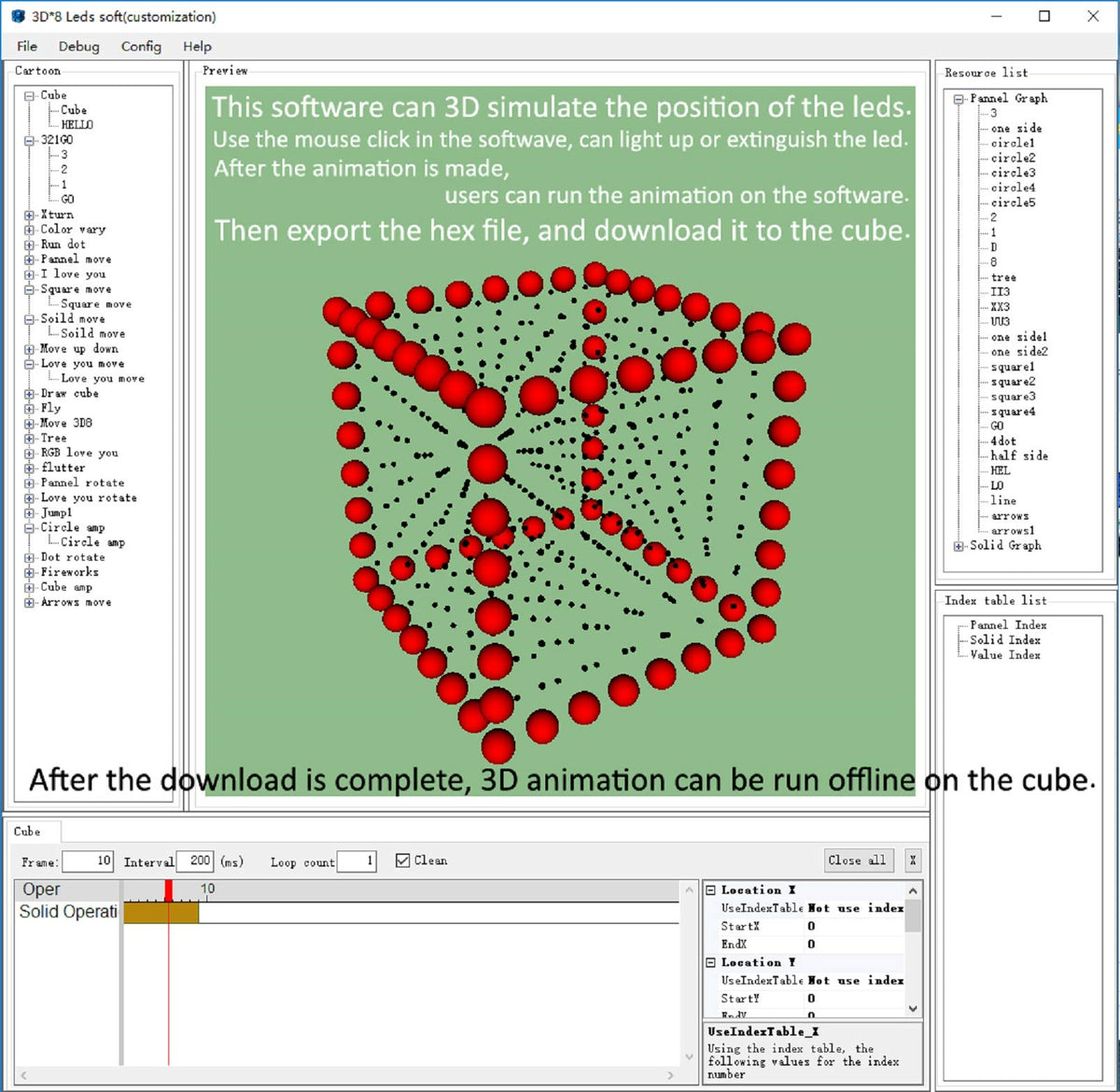3D Led Cube DIY Electronics Kit 8x8x8 Led Cube DIY Soldering Project Kit G576