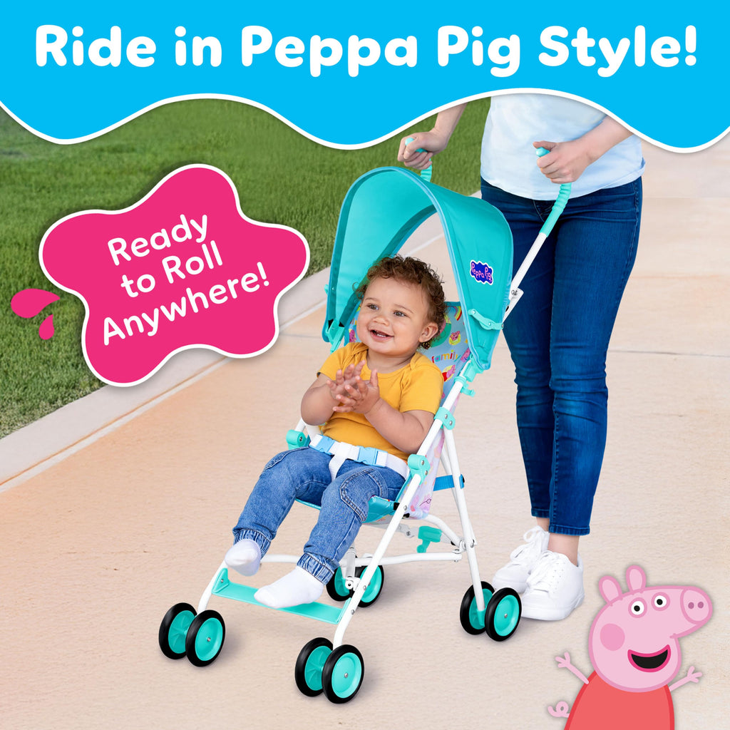 Lightweight Foldable Umbrella Stroller with 3-Point Harness B774490