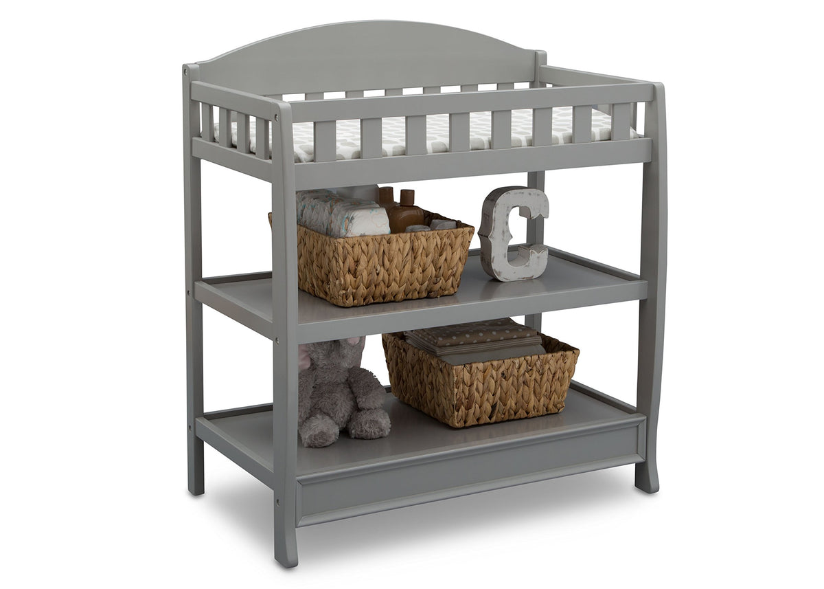 Grey Infant Changing Table with Pad N2930