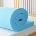 4 Inch Cooling Gel Memory Foam Mattress Topper, Twin N486958