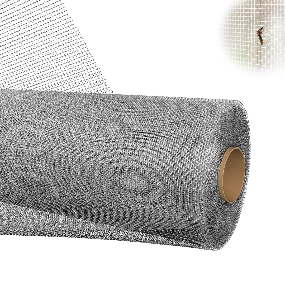 Stainless-Steel Wire Mesh Screen 50"x120" 30 Mesh N5459